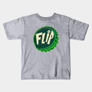 Vintage Flip Soda Bottlecap Kids T-Shirt